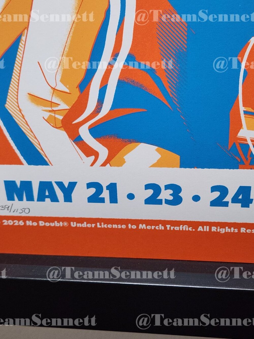 No Doubt Sphere Poster / Weekend 3 / May 21, 23 & 24 / Las Vegas Residency 2026 - Picture 2 of 7